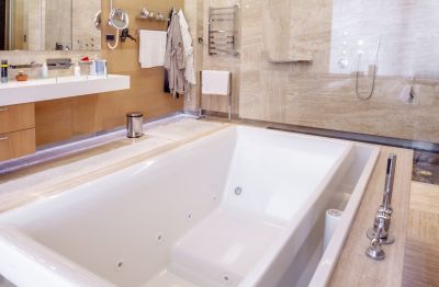 Modern Bathtub Setup